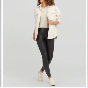 Spanx Faux Leather Leggings